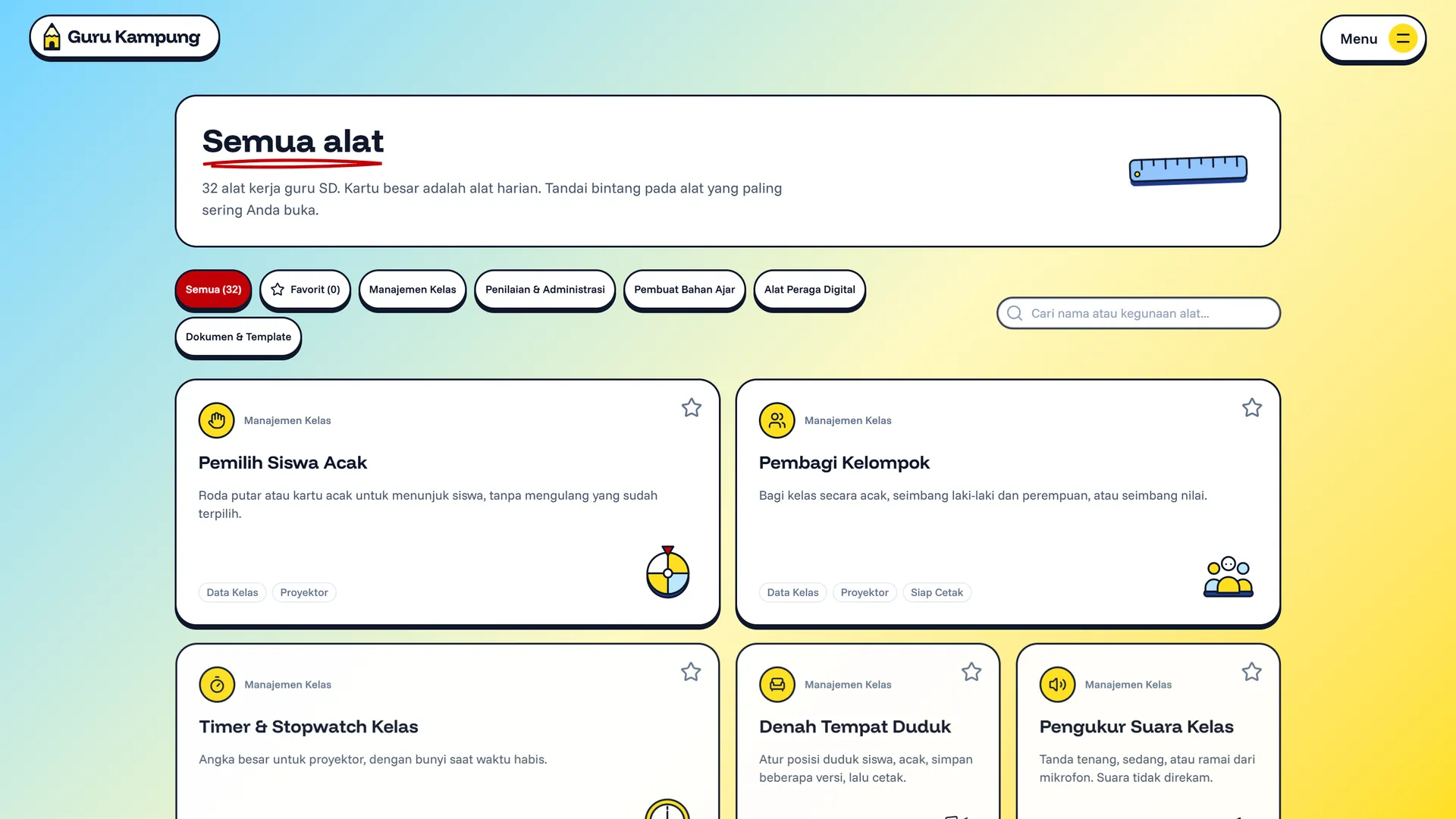 Guru Kampung: Everyday Tools for Primary Teachers