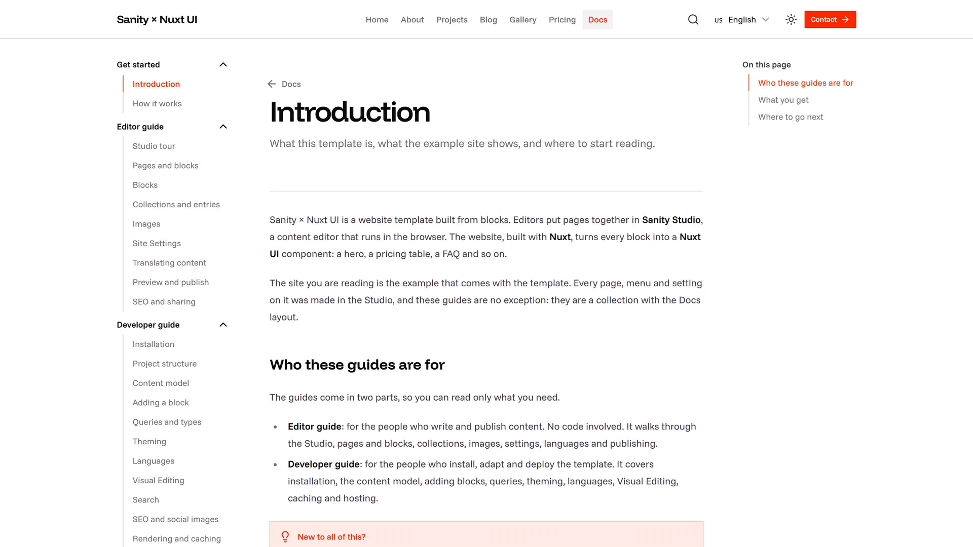 Sanity × Nuxt UI: A Block-Based Website Builder pratinjau 3