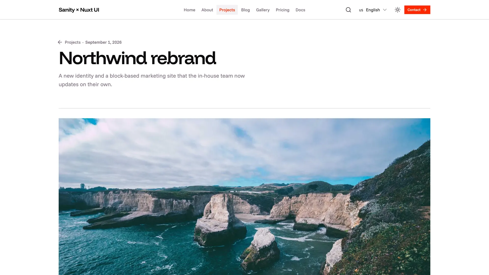 Sanity × Nuxt UI: Website Builder Berbasis Blok | Permadi